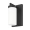 Z-Lite Danica 1 Light Wall Sconce, 4.75in. W x 8.75in. H, Matte Black 3044-1S-MB - alternate 5